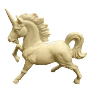 Vintage Otagiri Japan White Unicorn Porcelain Figurine